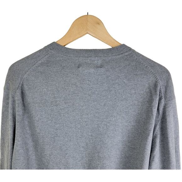 Eddie Bauer Mens Cotton Cashmere Pullover Sweater size Tall XL XLT V-Neck - Picture 5 of 11